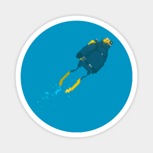 DAVE the diver Fan Art Magnet